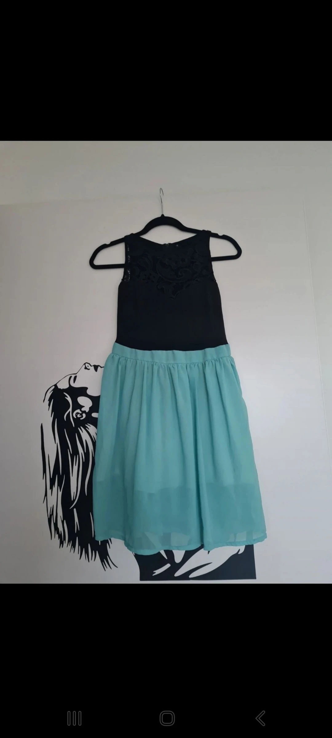Zomerjurk blauw